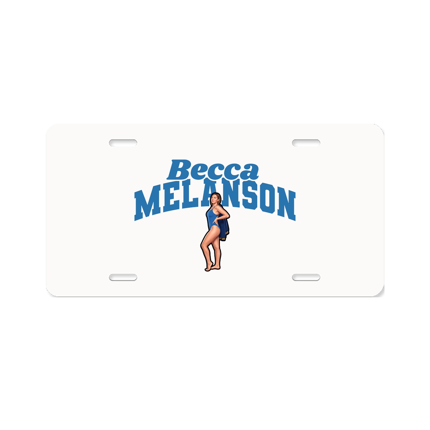 License Plate — Signature Arch in Classic