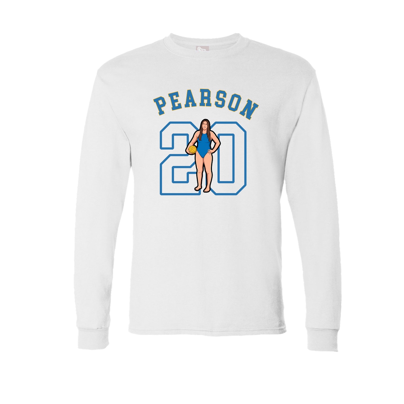 Long Sleeve Tee — Shirsey Arch in White