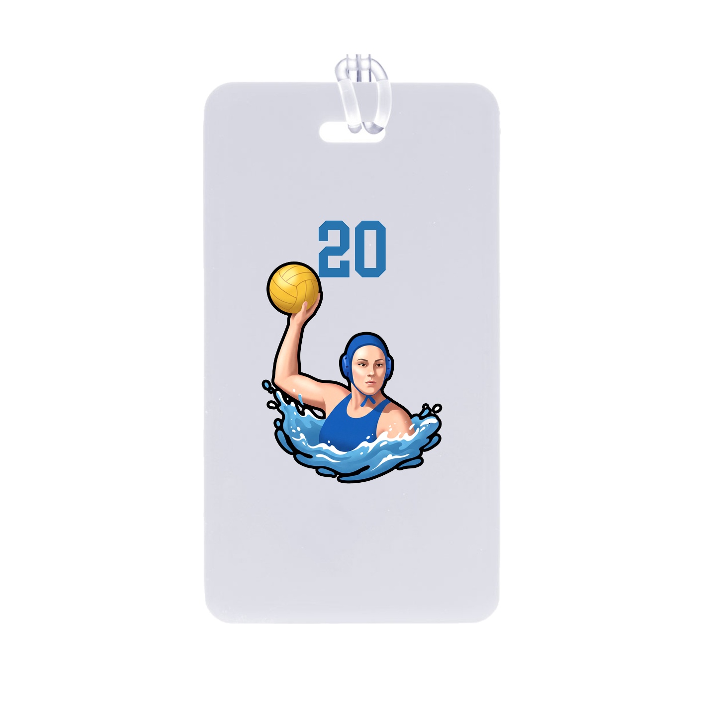 Bag Tag — Number Top in Classic