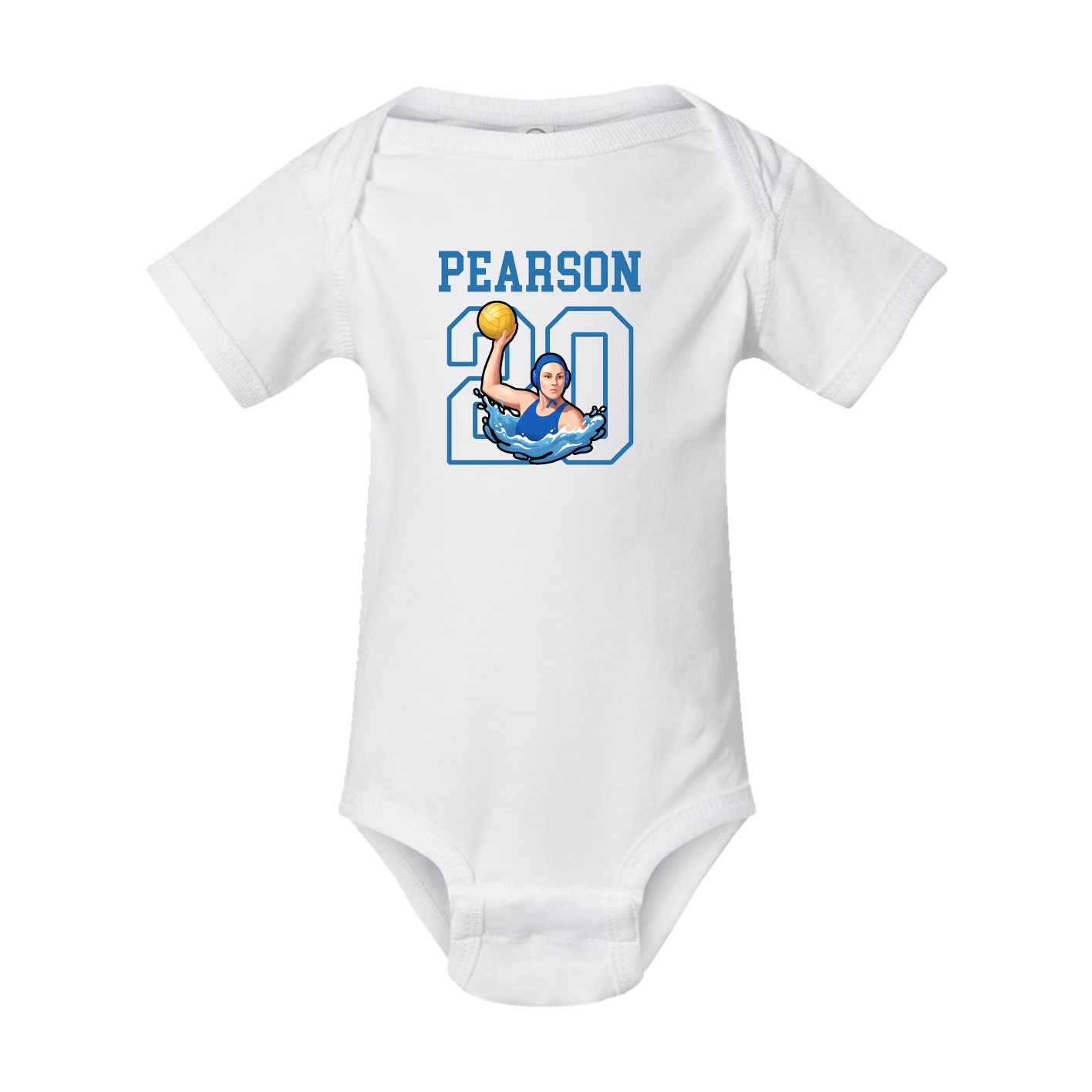 Baby Onesie — Shirsey in White