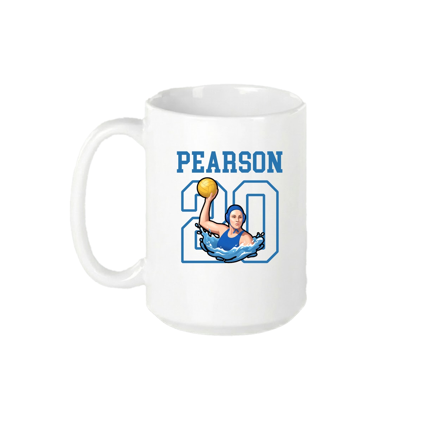 15oz Coffee Mug — Shirsey in White