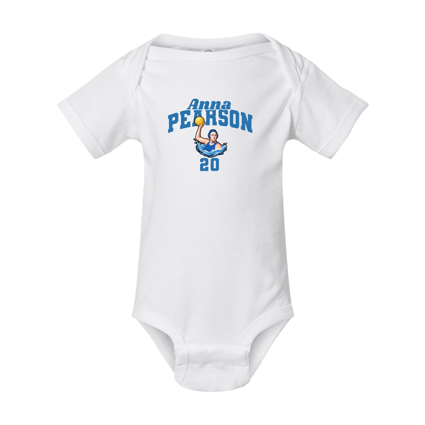 Baby Onesie — Signature Arch in White