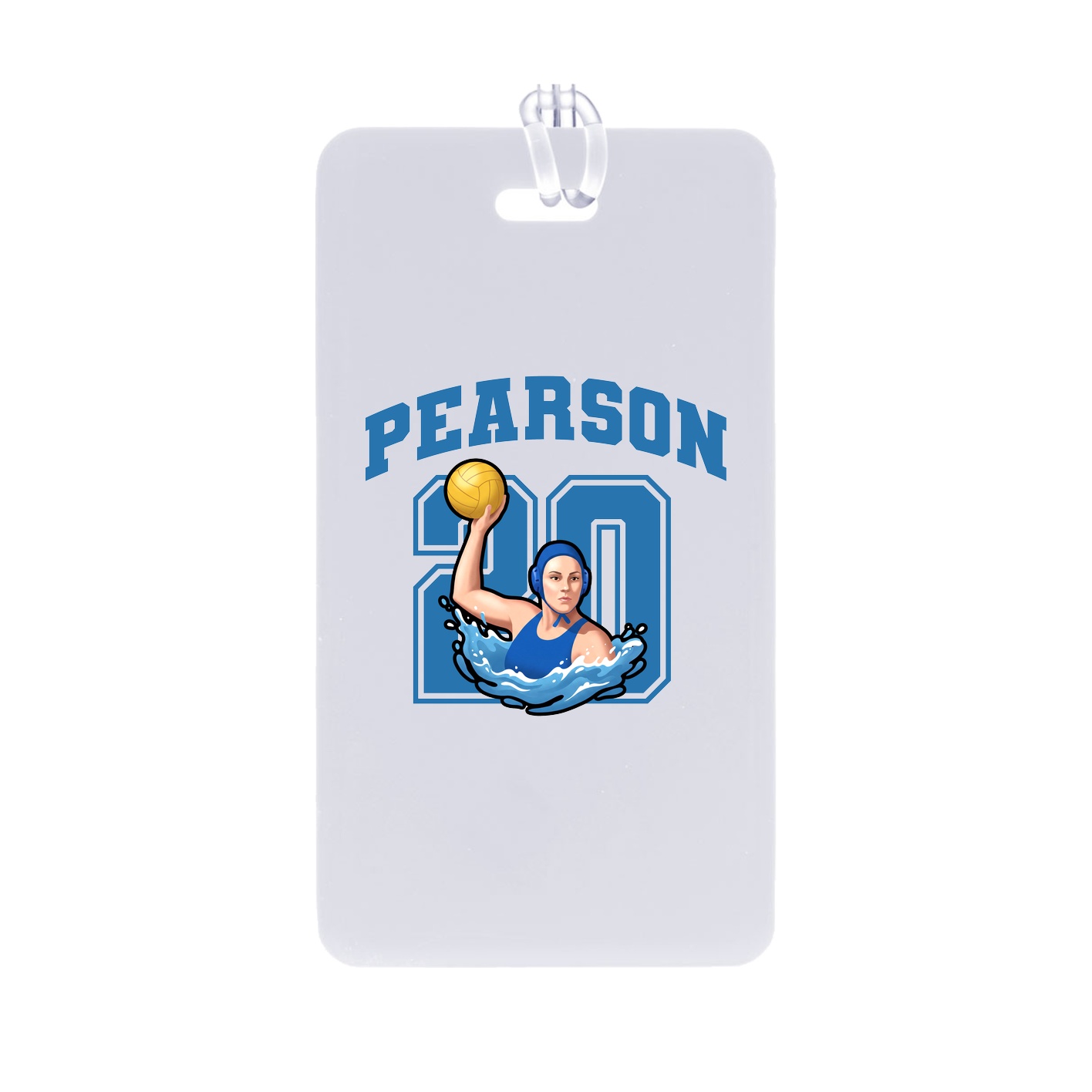 Bag Tag — Number in Classic