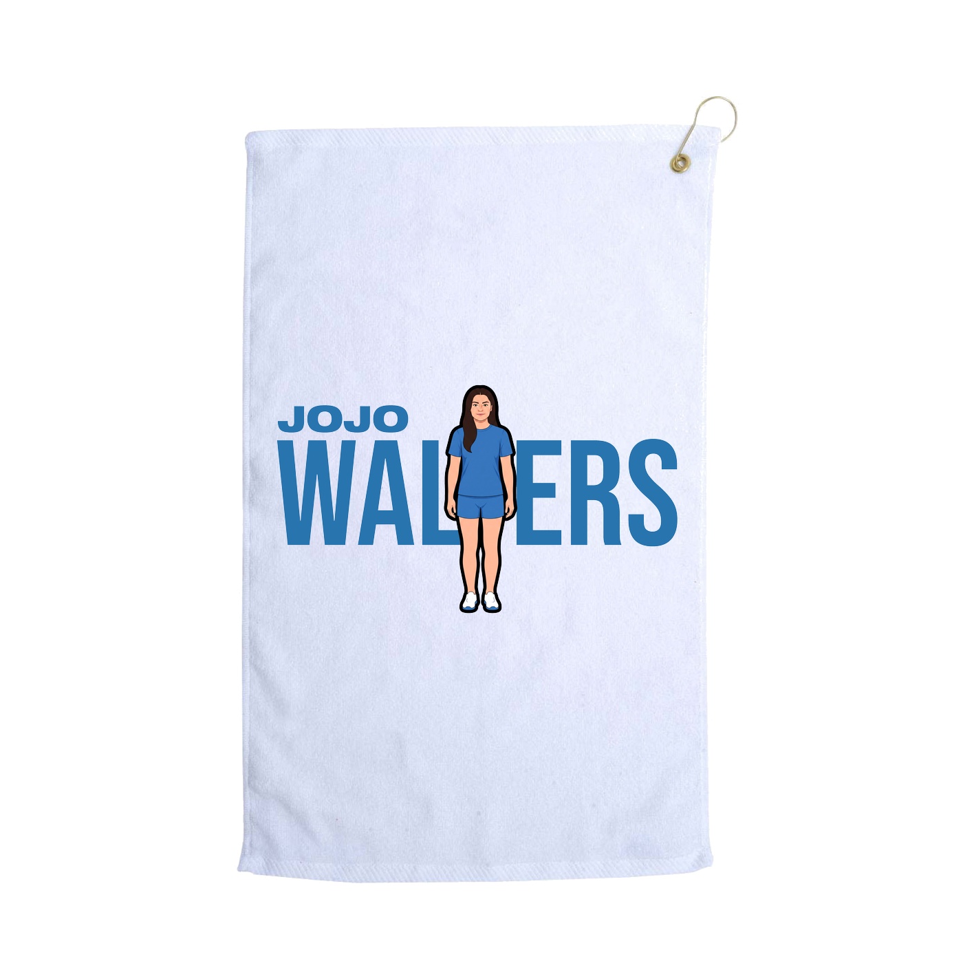 Golf Towel — Player Name in White
