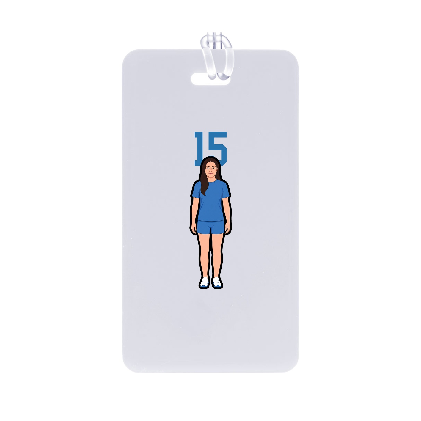 Bag Tag — Number Top in Classic