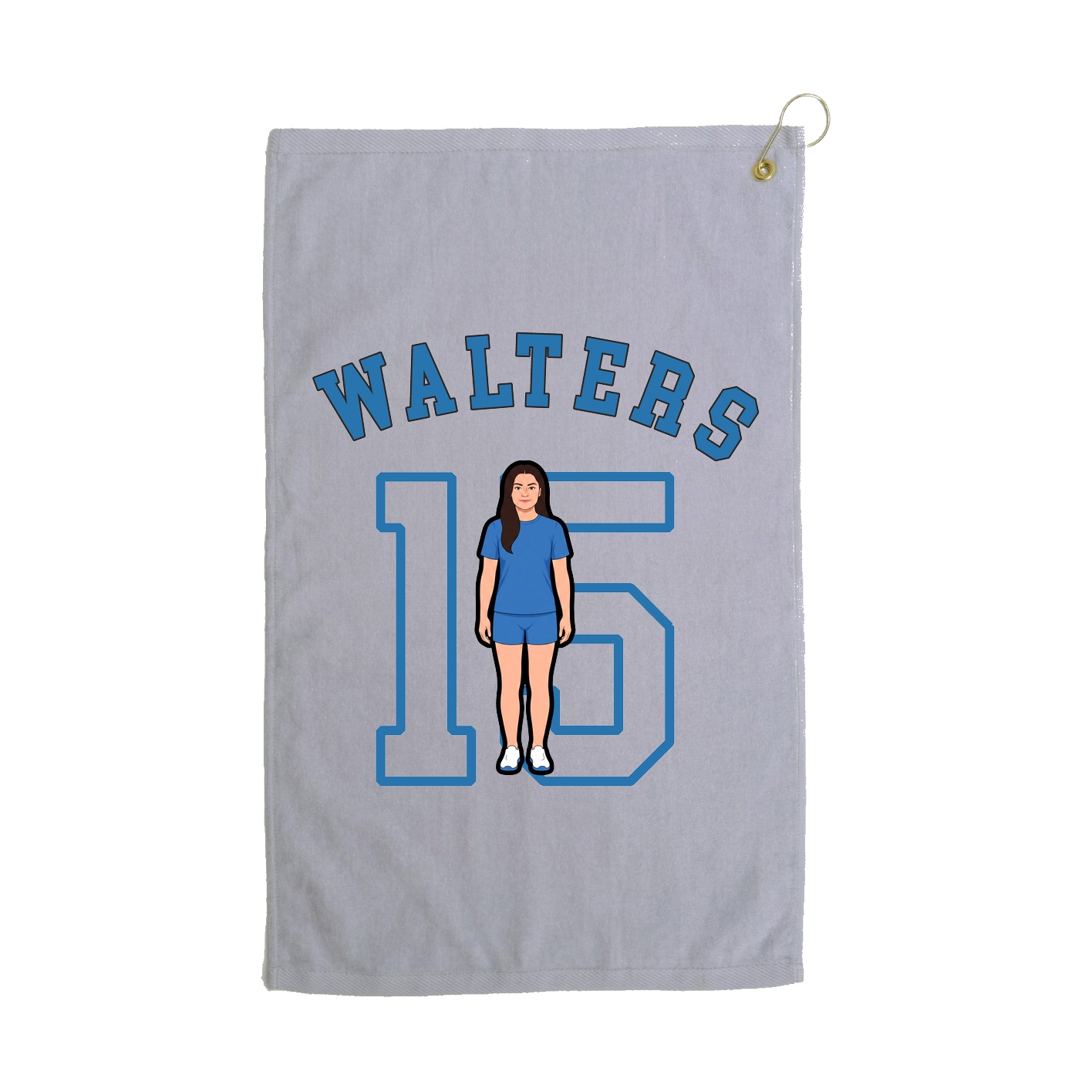 Golf Towel — Shirsey Arch in Grey