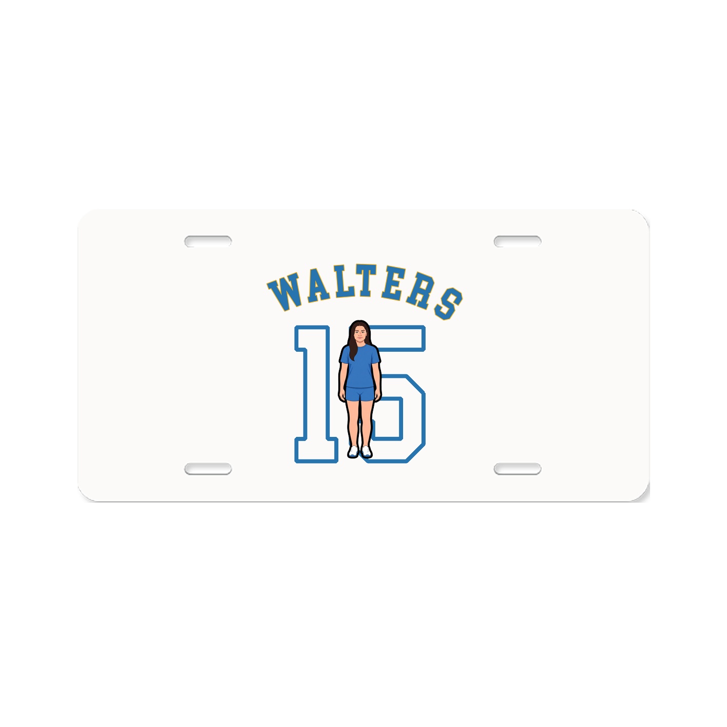 License Plate — Shirsey Arch in Classic