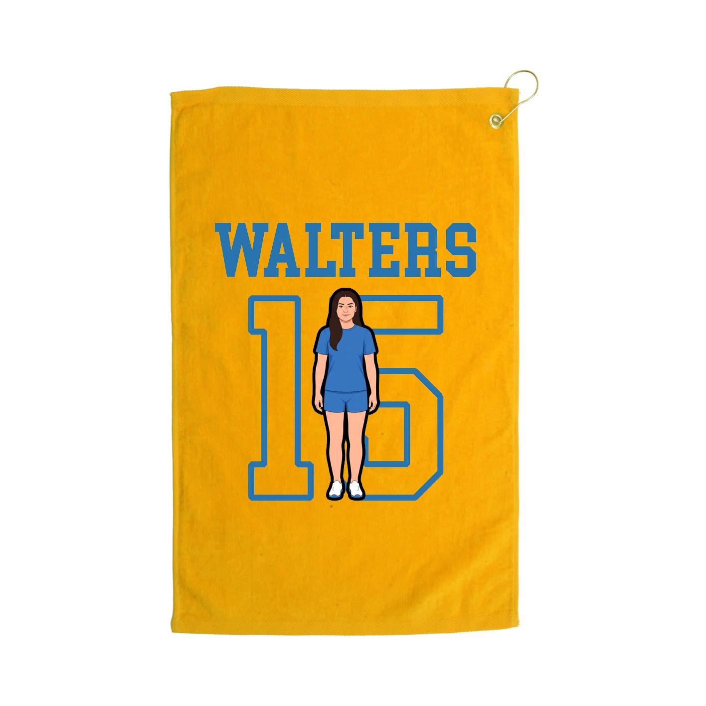 Golf Towel — Shirsey in Gold