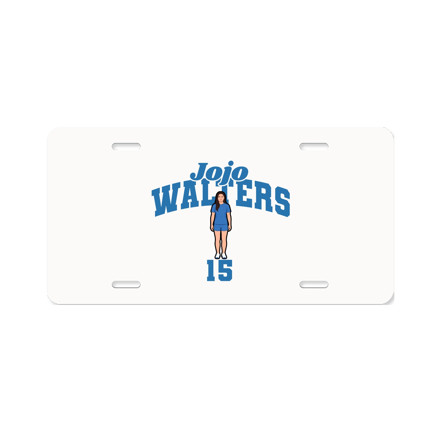 License Plate — Signature Arch in Classic