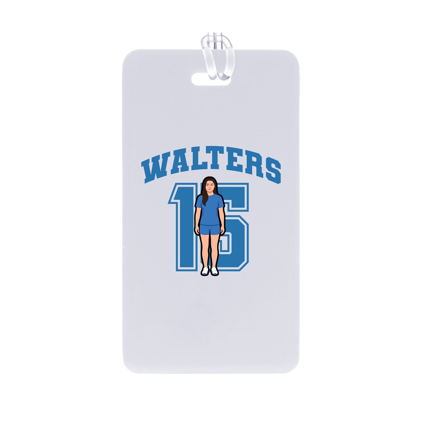 Bag Tag — Number in Classic