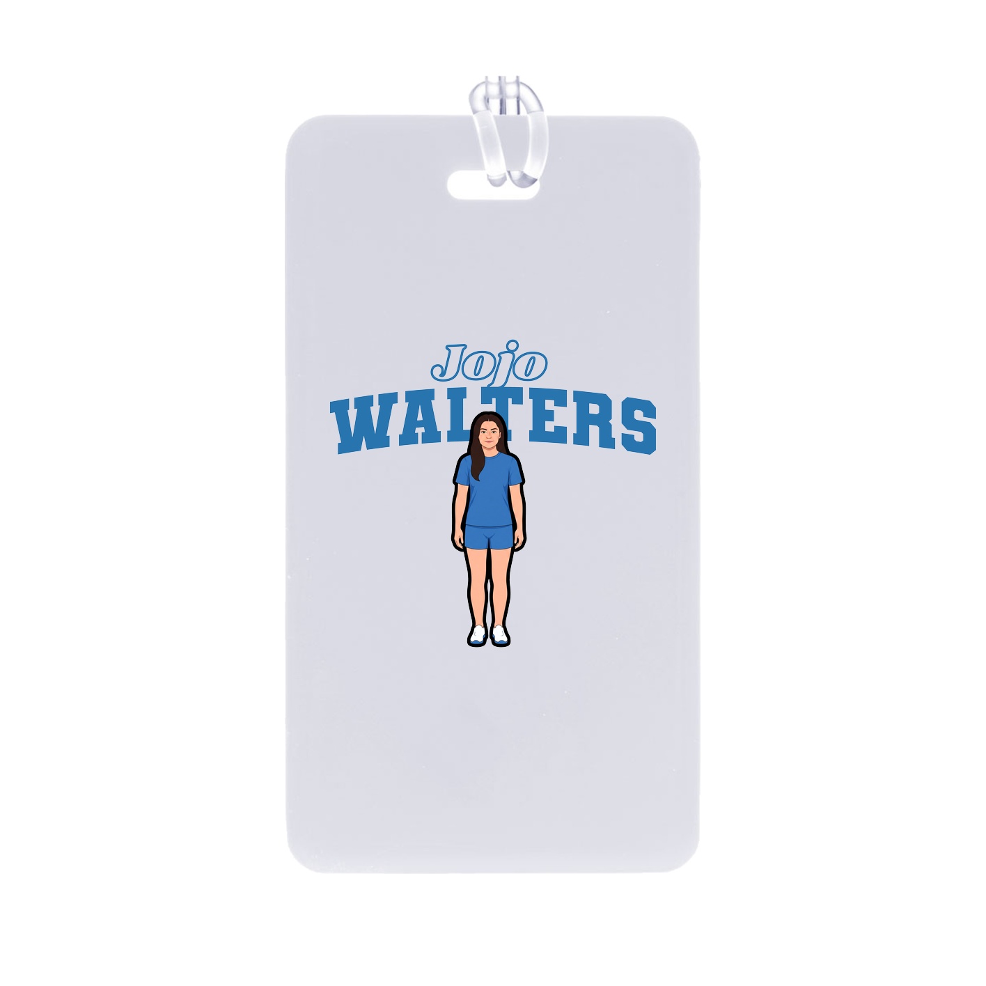 Bag Tag — Name Arch in Classic