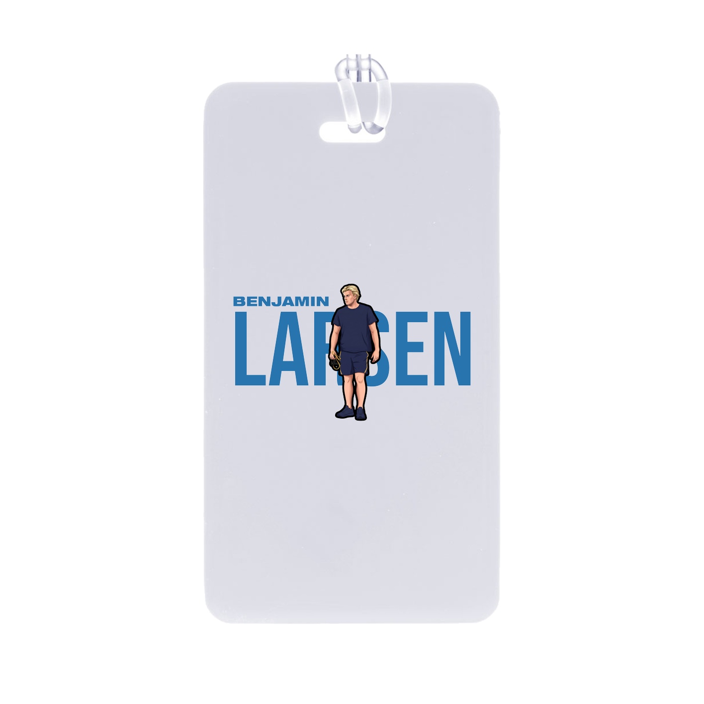 Bag Tag — Player Name in Classic