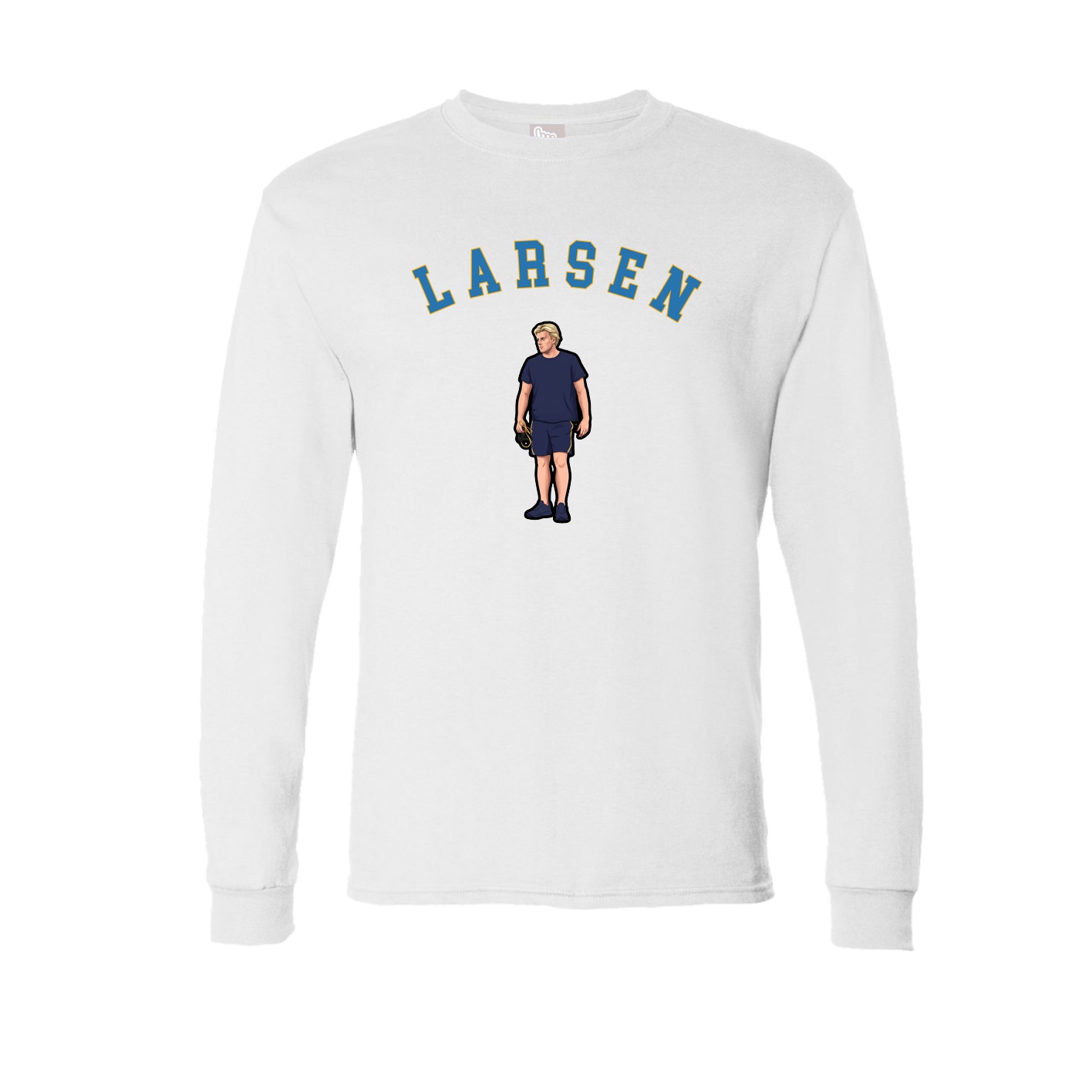 Long Sleeve Tee — Shirsey Arch in White