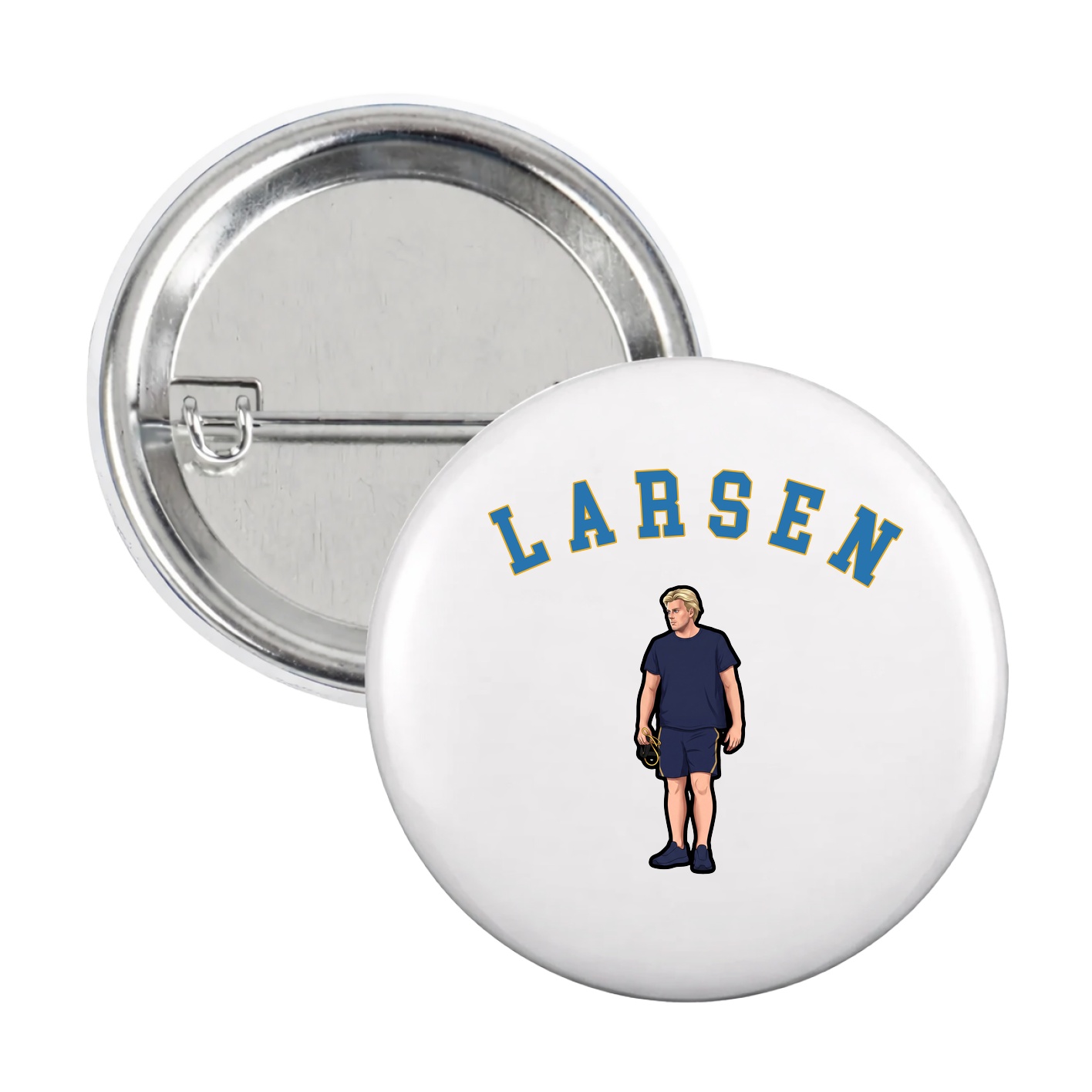 Game Day Button — Shirsey Arch in White