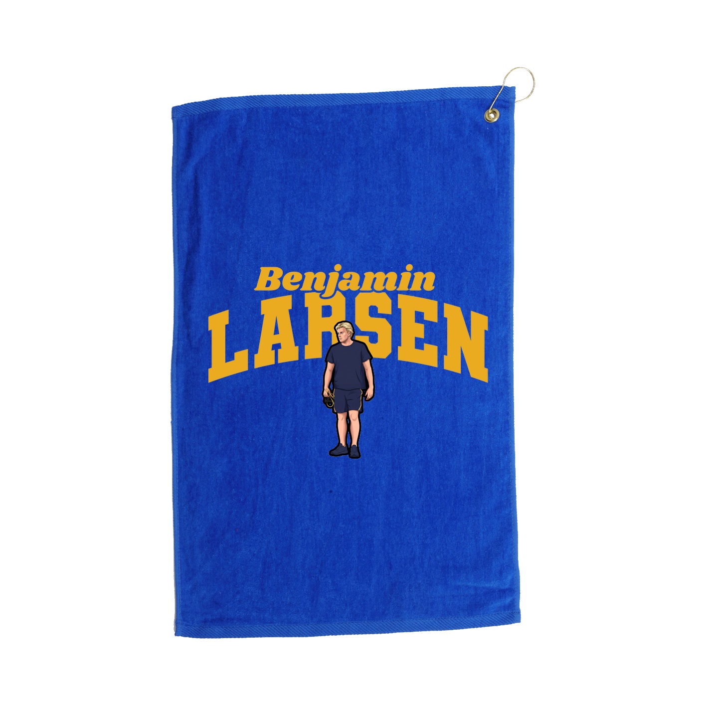 Golf Towel — Signature Arch in Royal