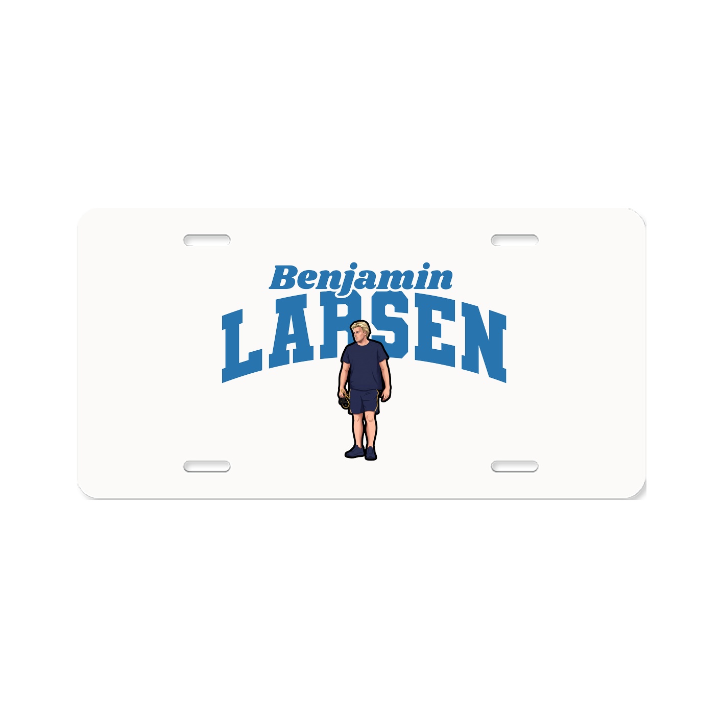 License Plate — Signature Arch in Classic