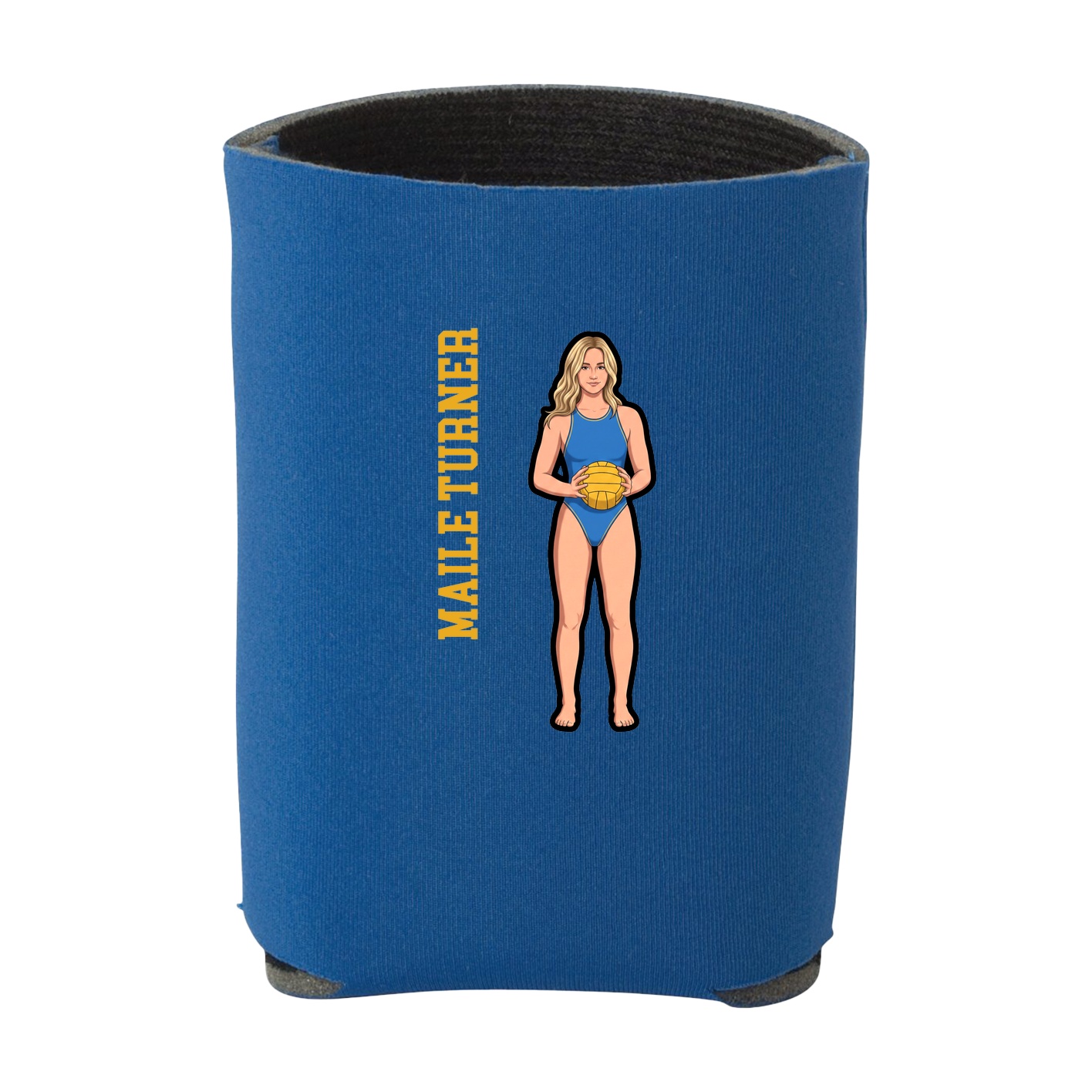 Can Holder — Name Vertical in Royal