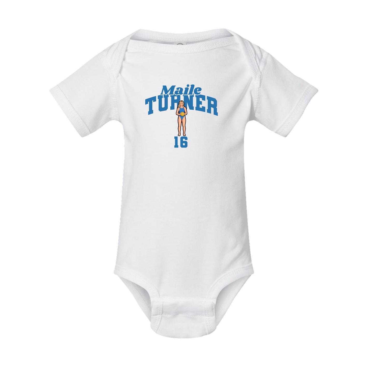Baby Onesie — Signature Arch in White