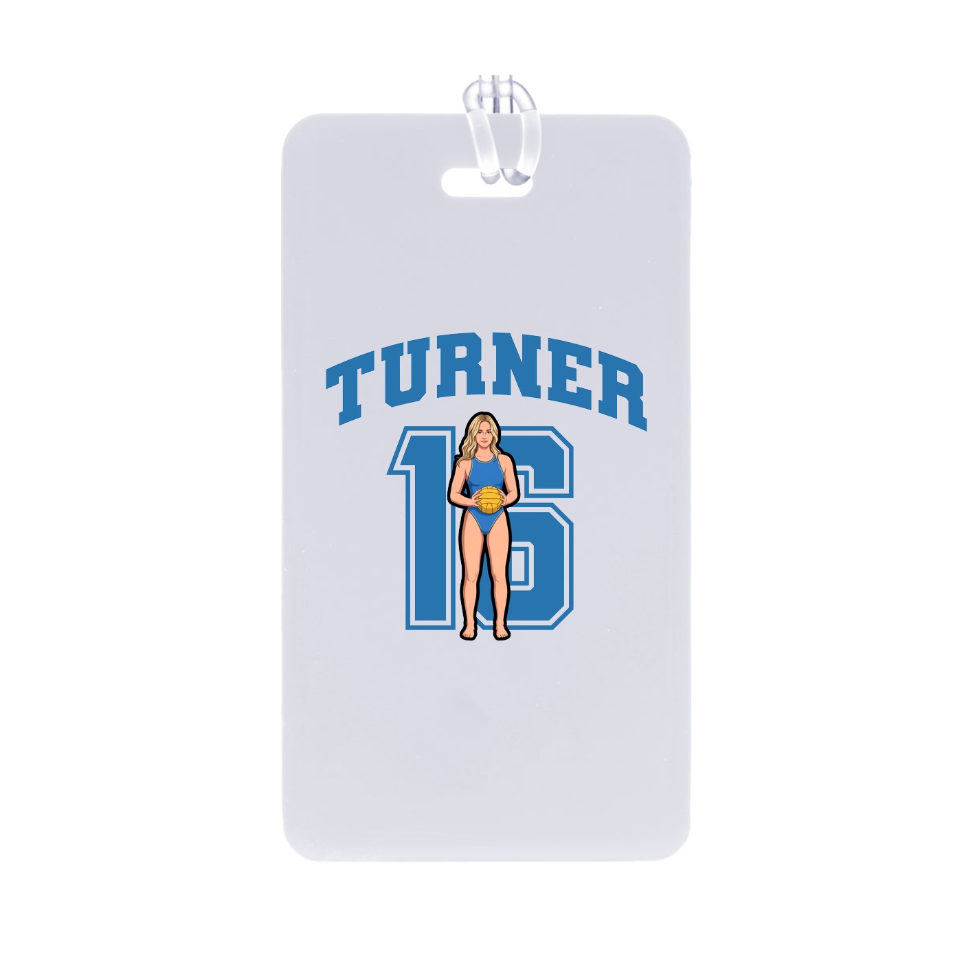 Bag Tag — Number in Classic