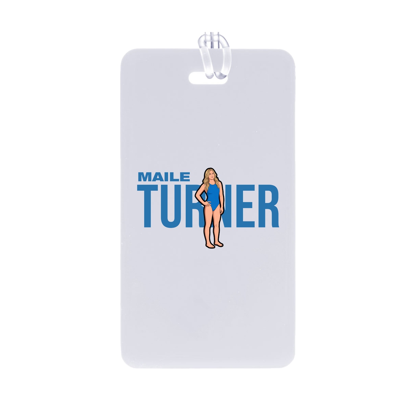 Bag Tag — Player Name in Classic