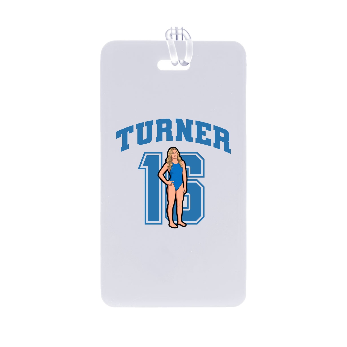 Bag Tag — Number in Classic