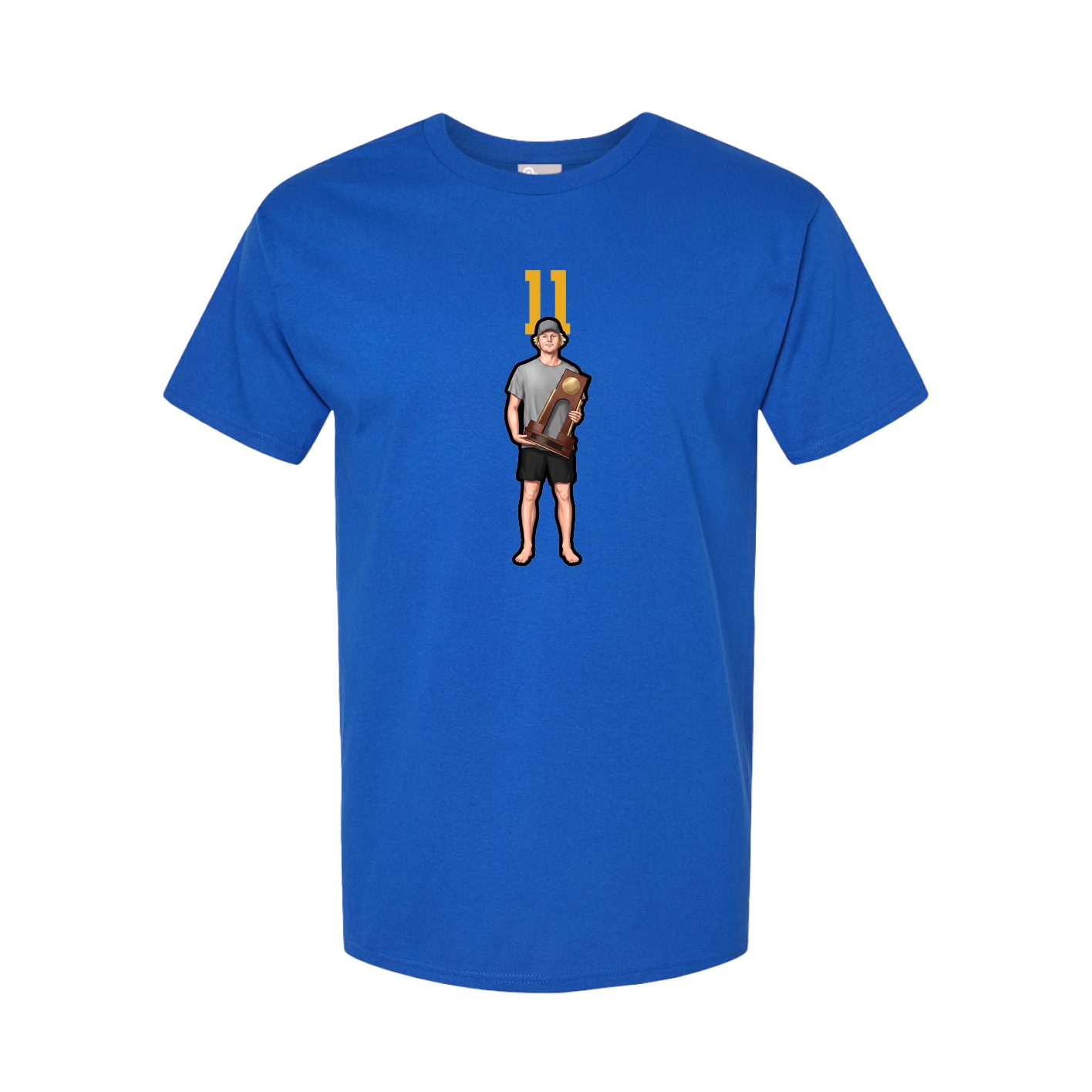 Tee — Number Top in Royal