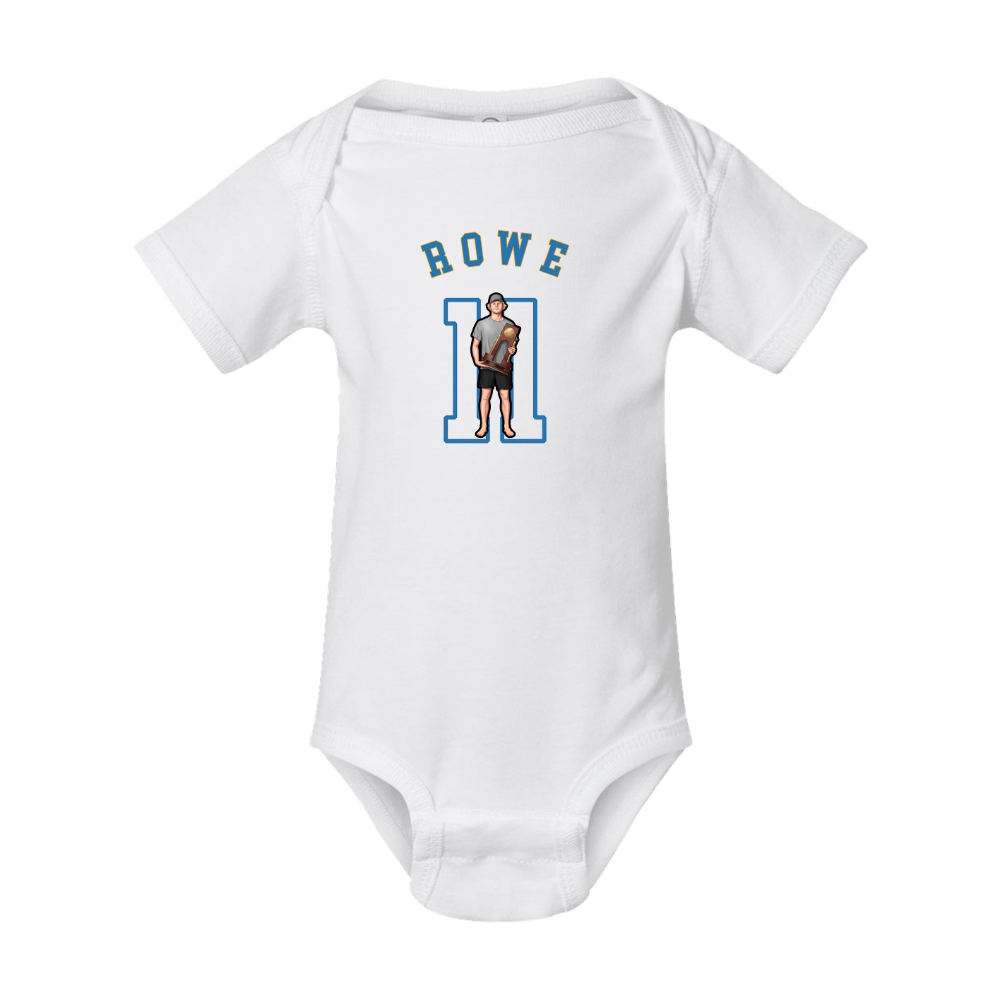 Baby Onesie — Shirsey Arch in White