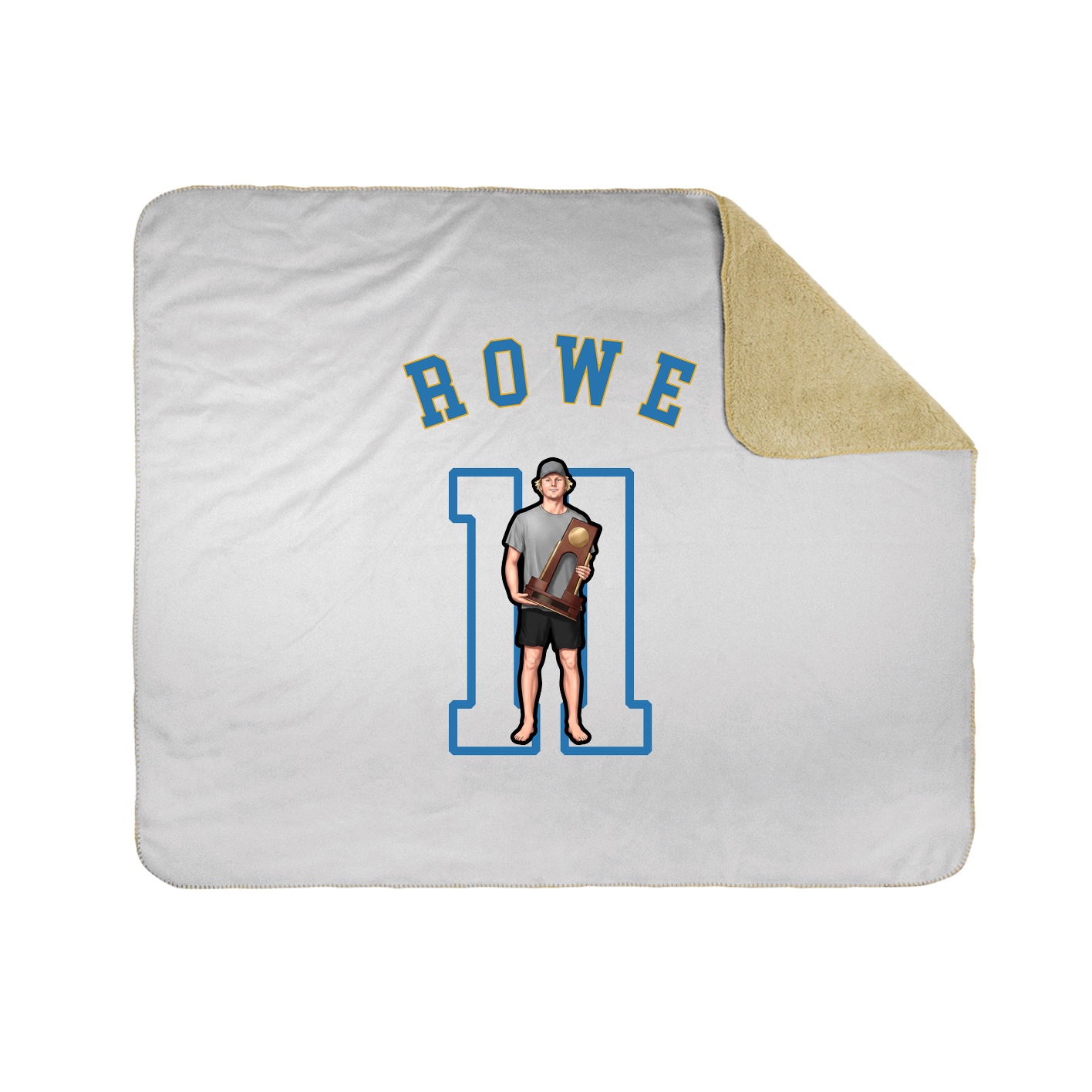 Throw Blanket — Shirsey Arch in White