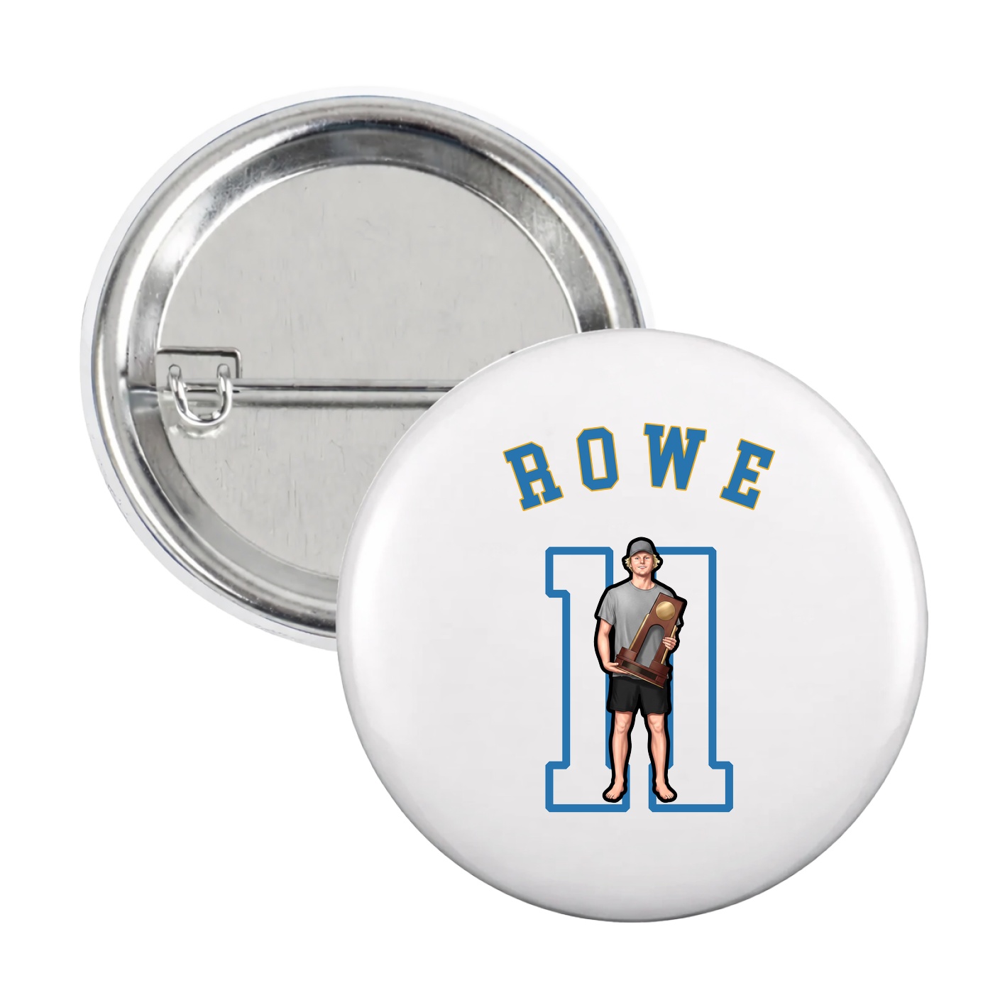 Game Day Button — Shirsey Arch in White