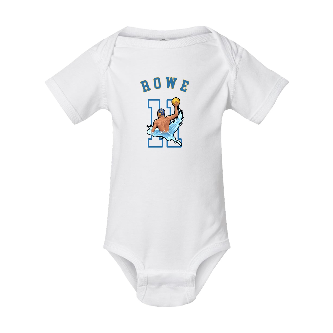 Baby Onesie — Shirsey Arch in White