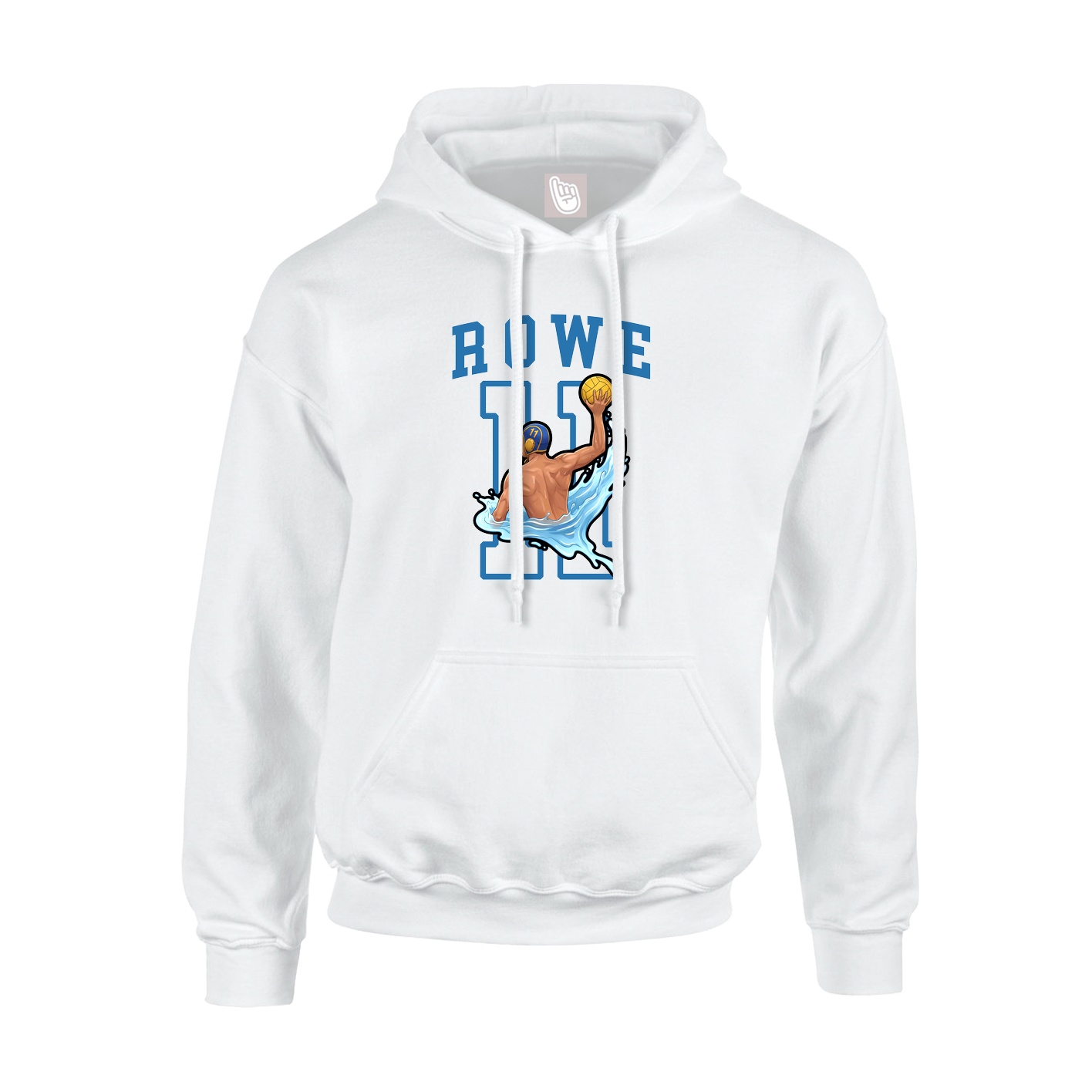 Hoodie — Shirsey in White