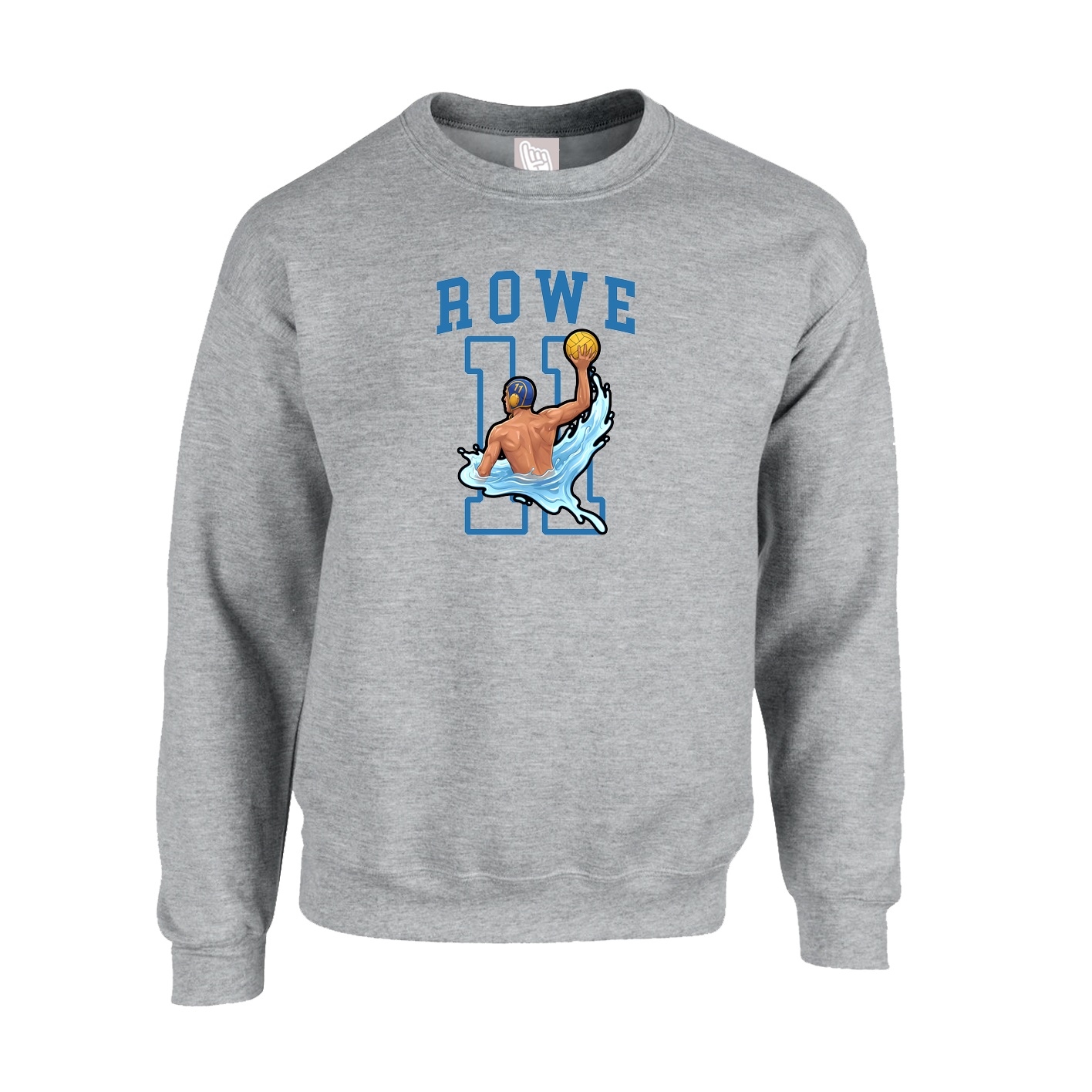 Fleece Crew — Shirsey in Grey