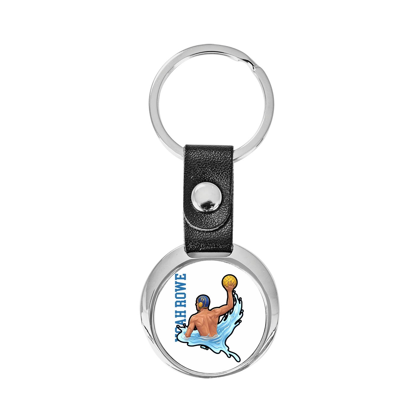 Key Chain — Name Vertical in Classic