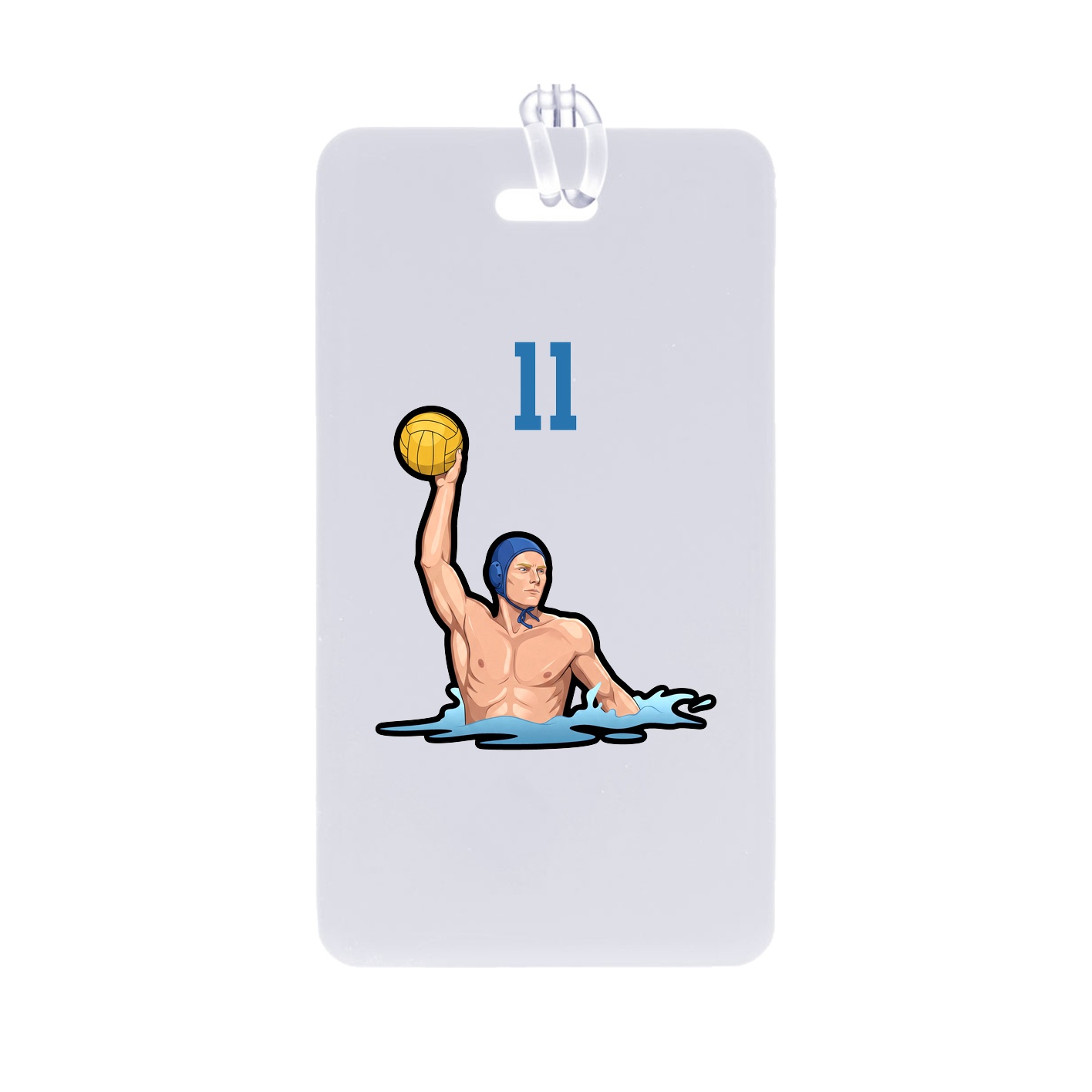 Bag Tag — Number Top in Classic