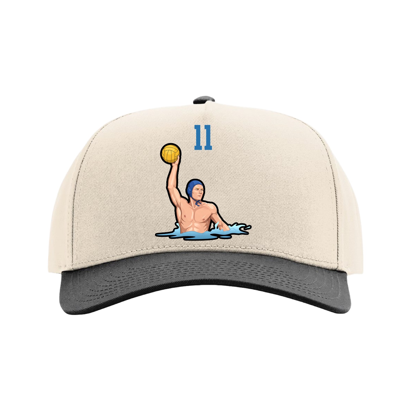 Full Fabric Five-Panel Champ Cap