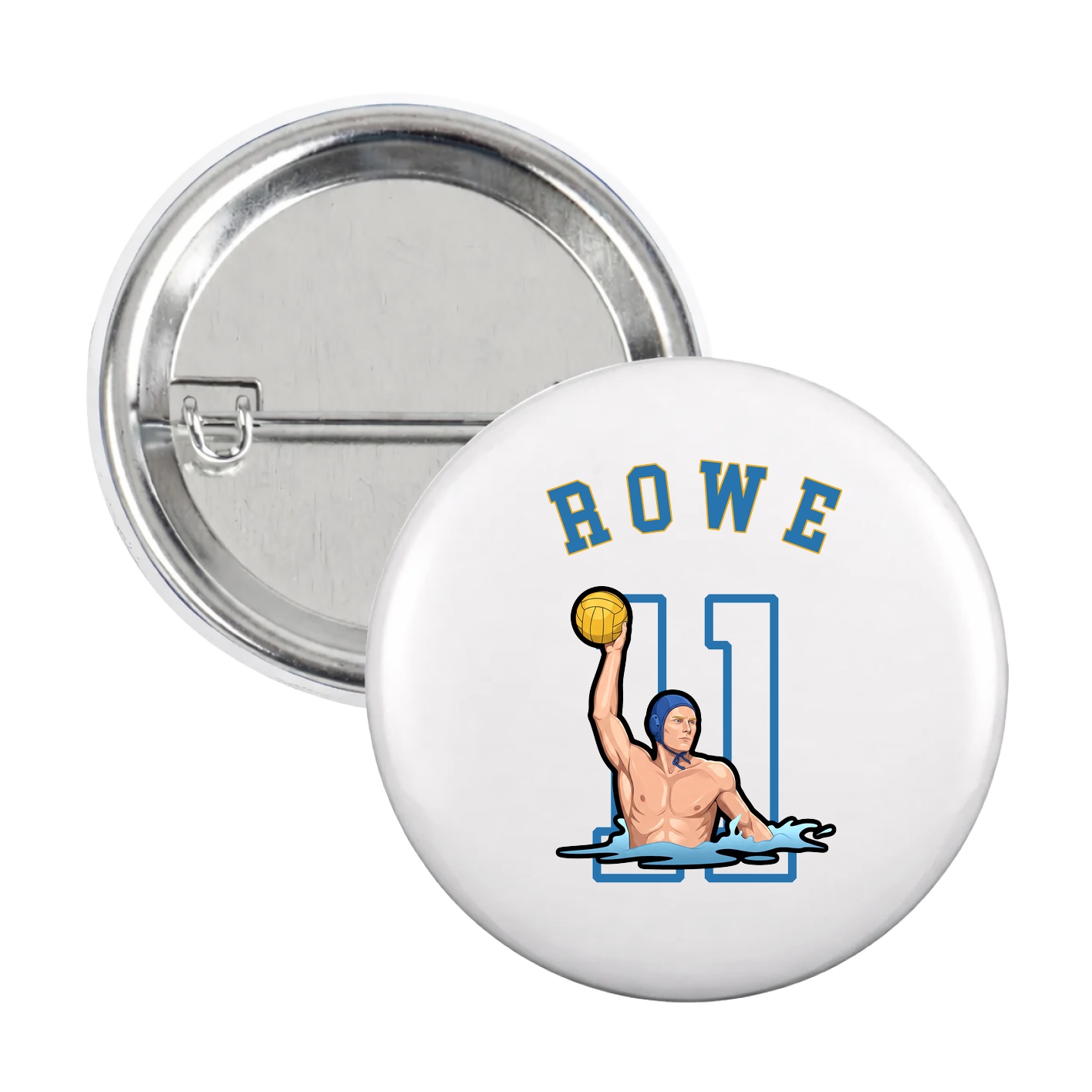 Game Day Button — Shirsey Arch in White