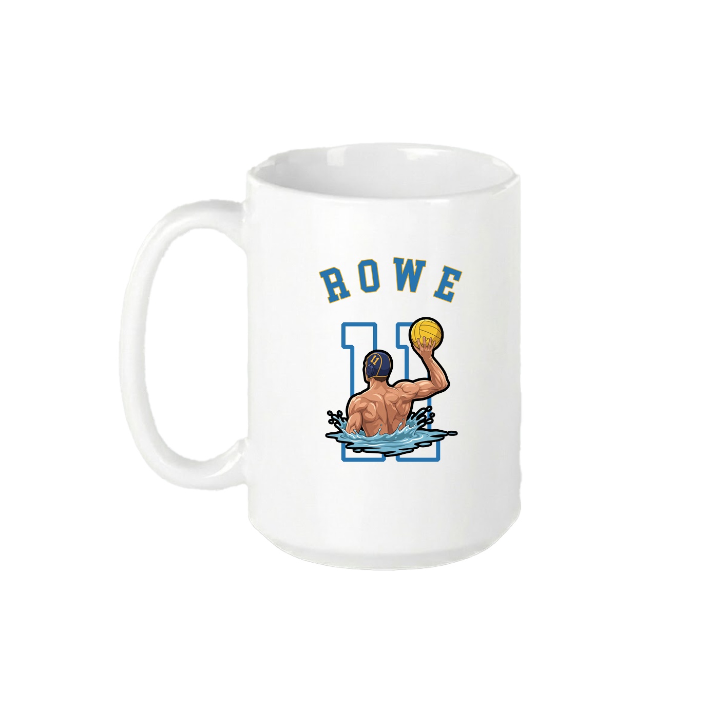 15oz Coffee Mug — Shirsey Arch in White