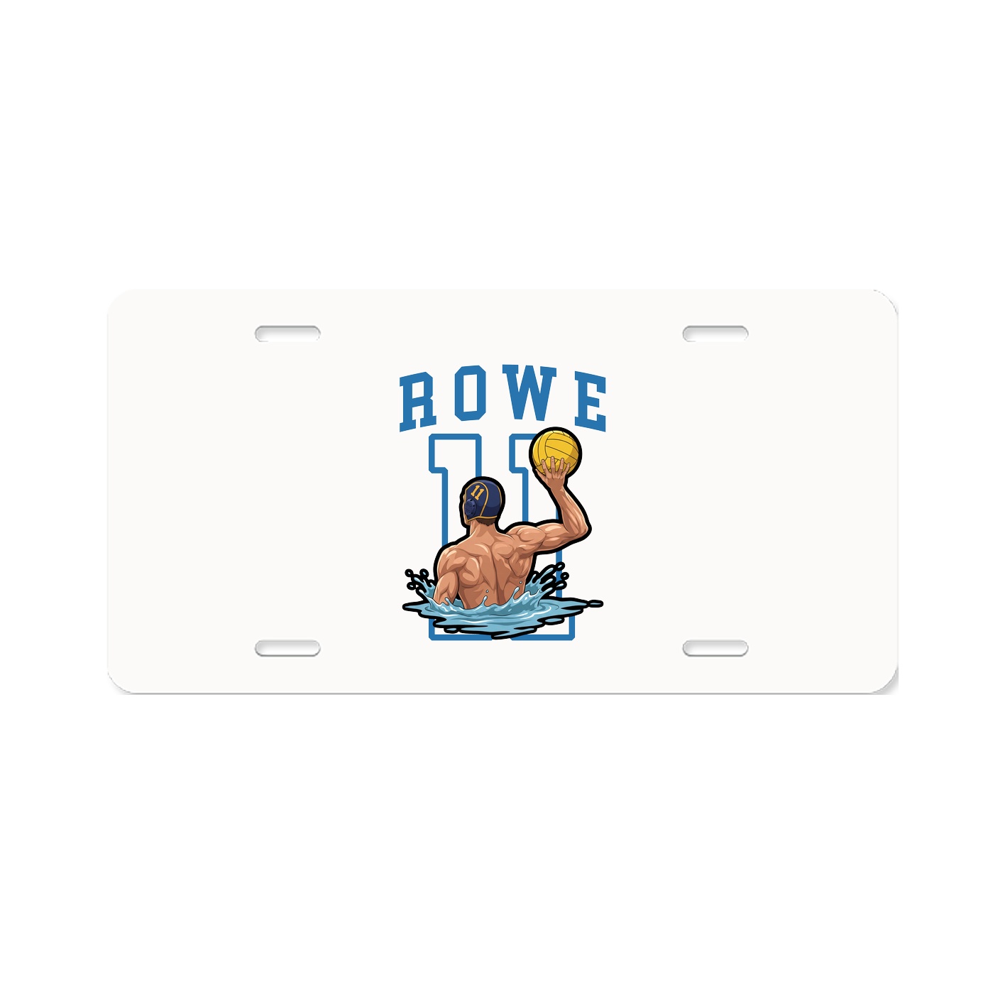 Aluminum License Plate