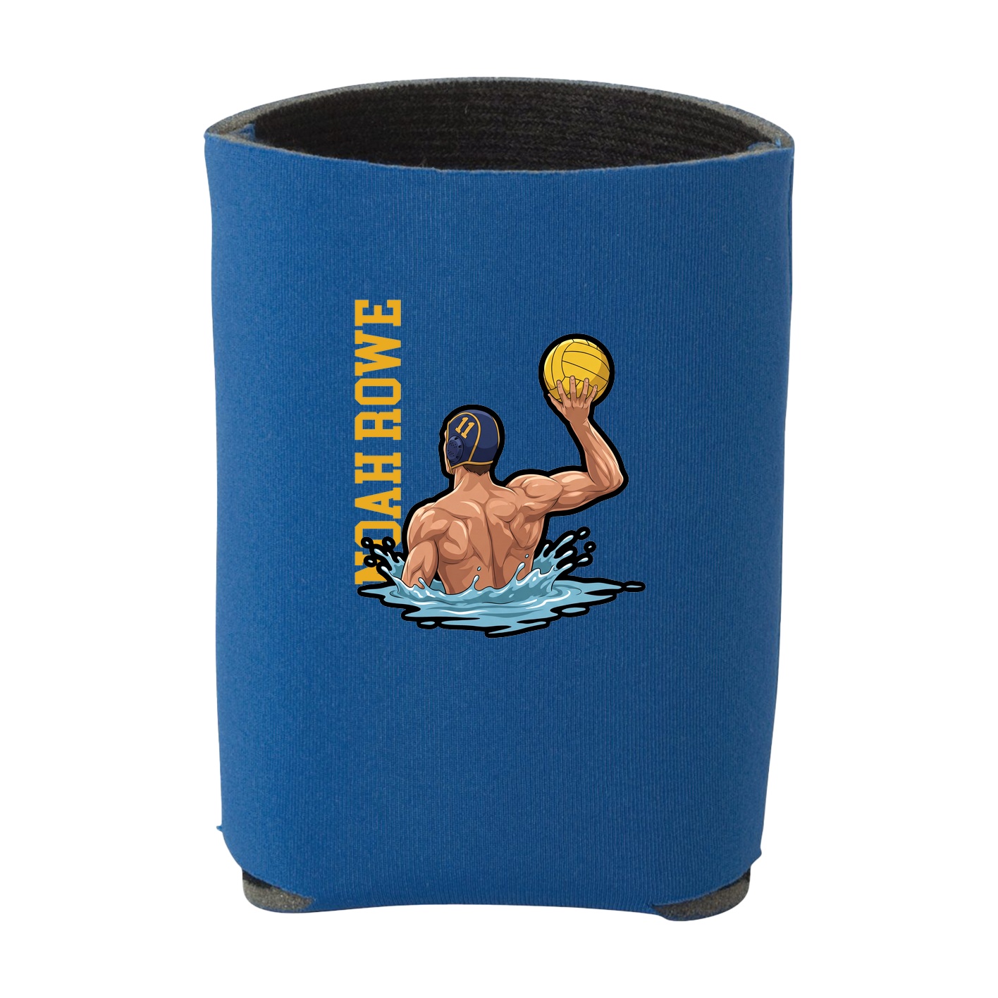 Can Holder — Name Vertical in Royal