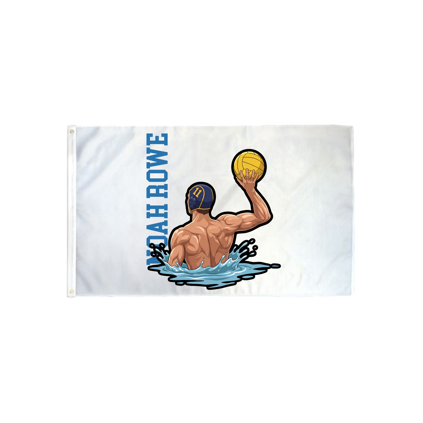 3x5 Flag — Name Vertical in Classic