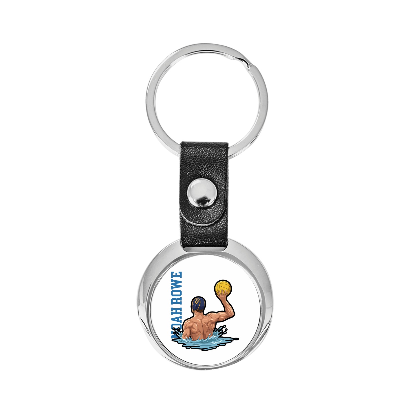 Key Chain — Name Vertical in Classic