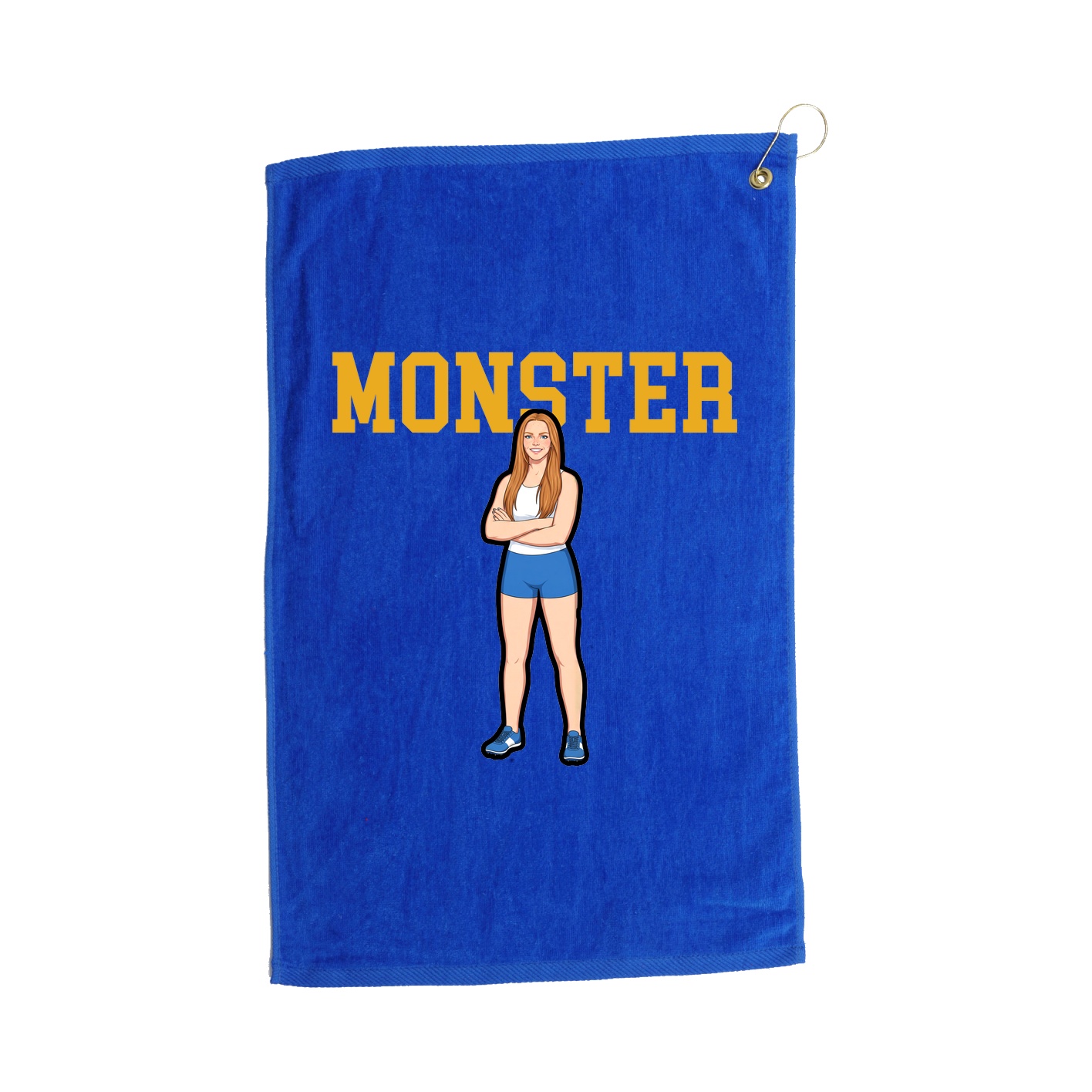 Golf Towel — Shirsey in Royal