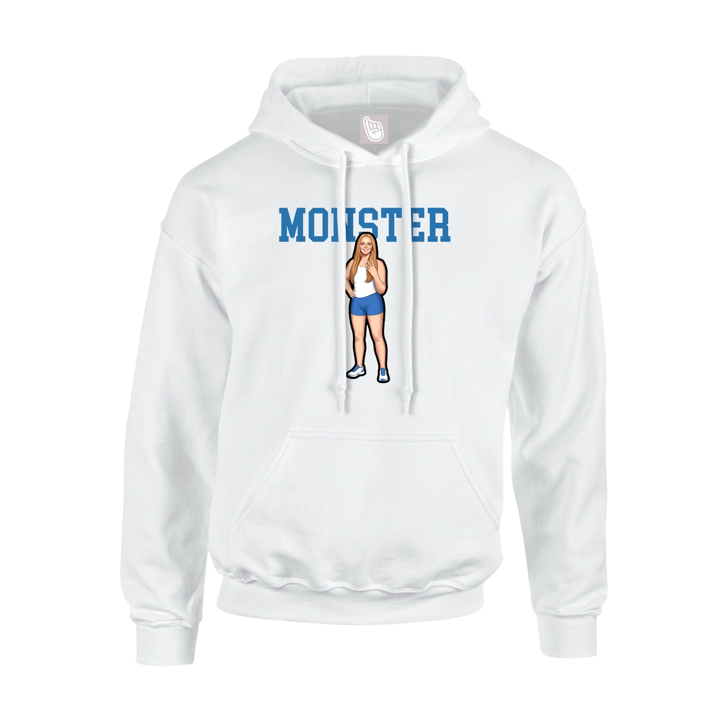 Youth Hoodie — Shirsey in White