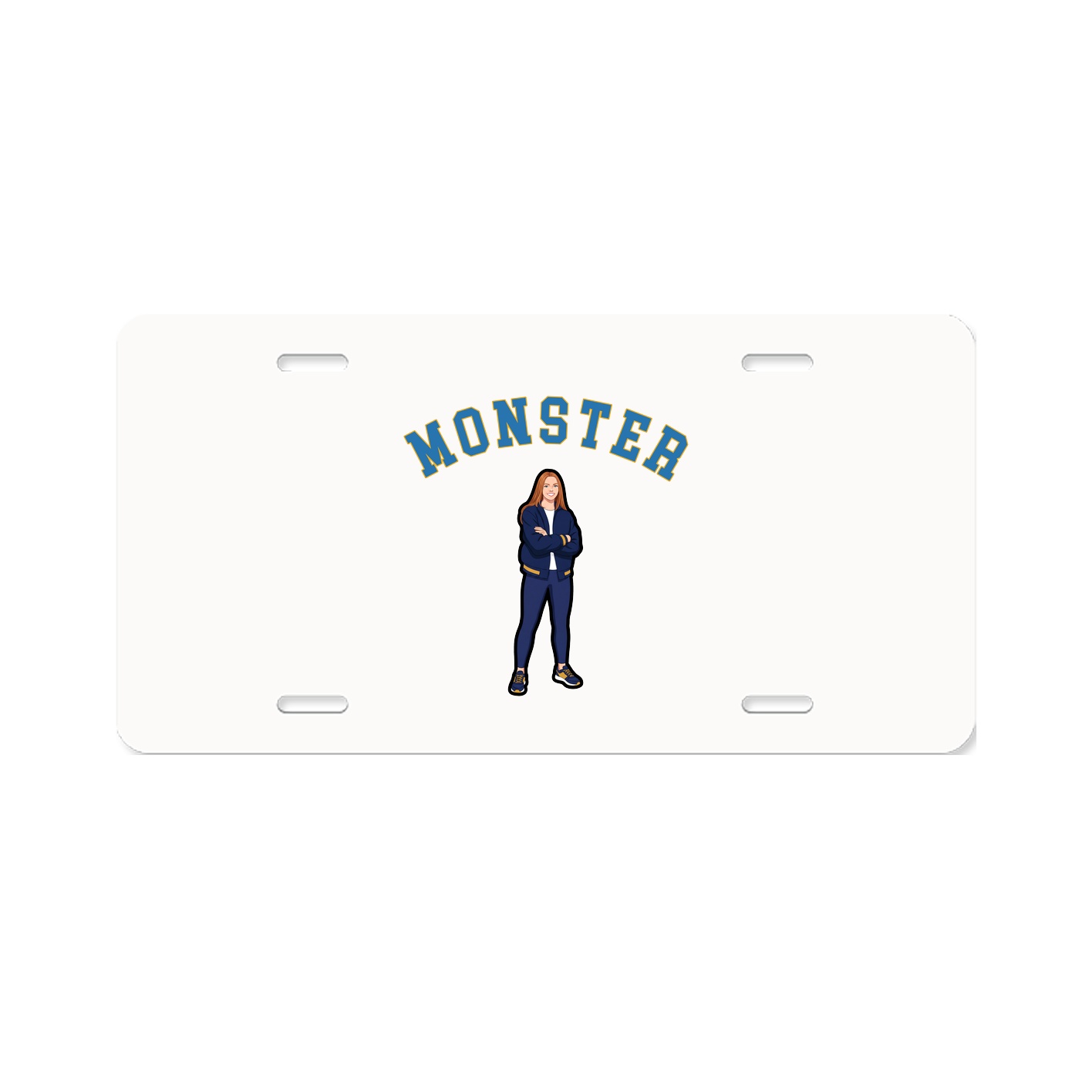 License Plate — Shirsey Arch in Classic