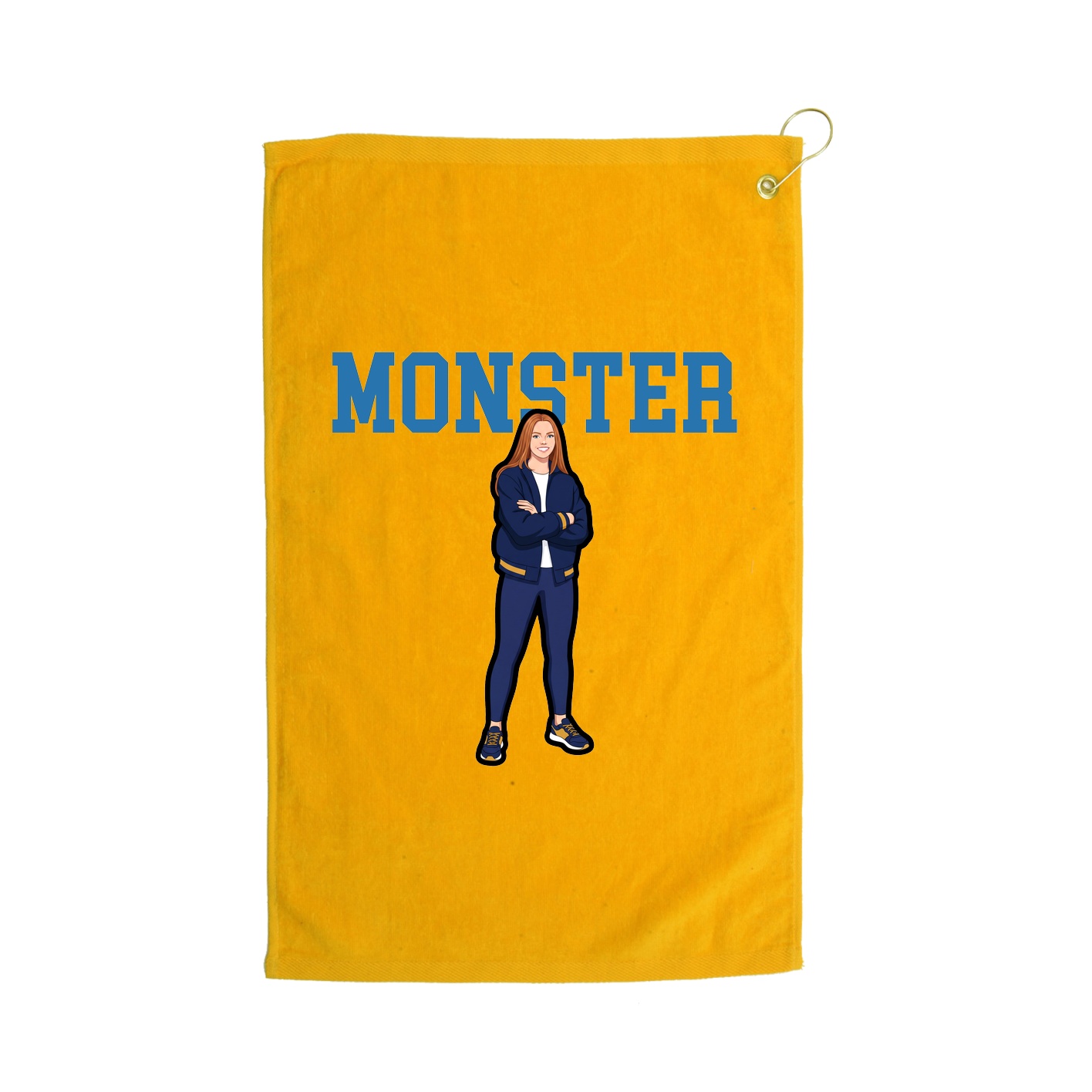 Golf Towel — Shirsey in Gold