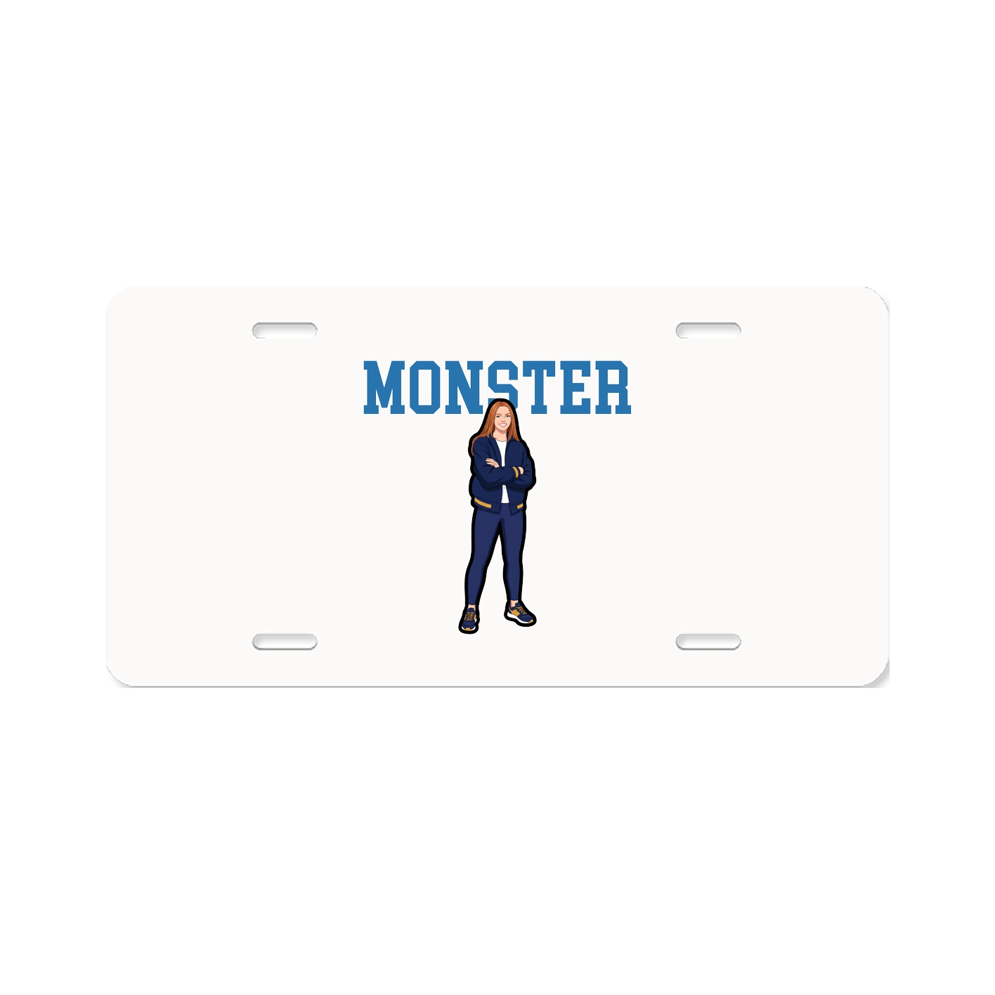 License Plate — Shirsey in Classic