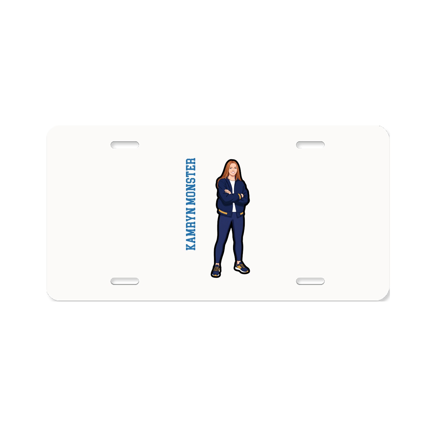 Aluminum License Plate
