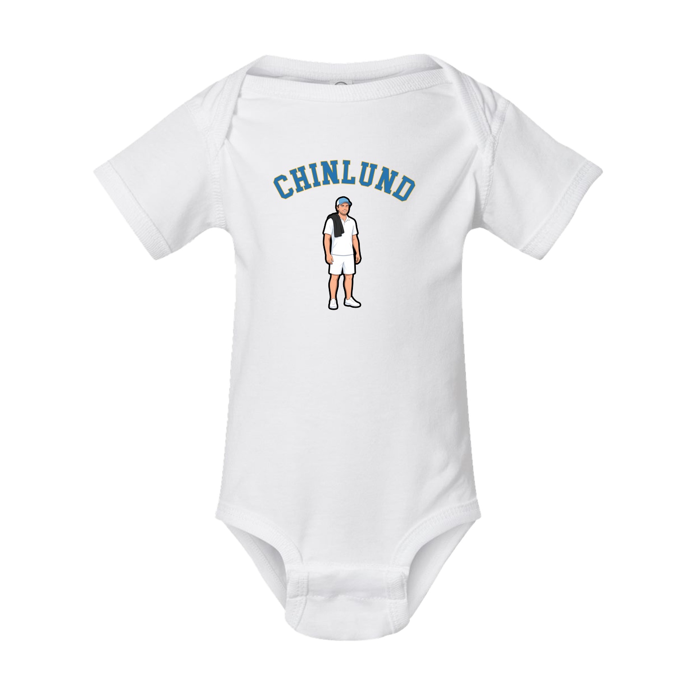 Baby Onesie — Shirsey Arch in White