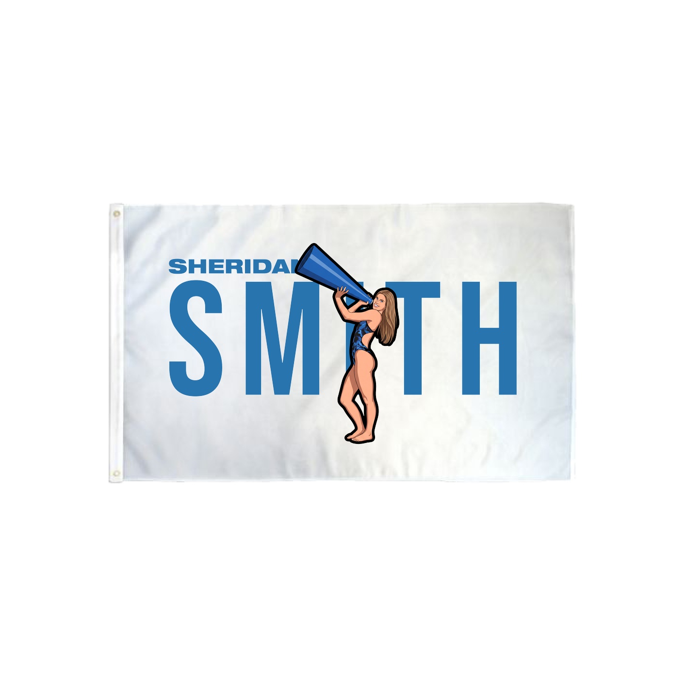3x5 Flag — Player Name in Classic
