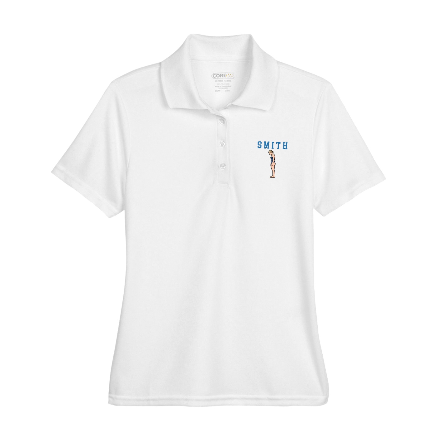 Womens Performance Polo — Shirsey in White
